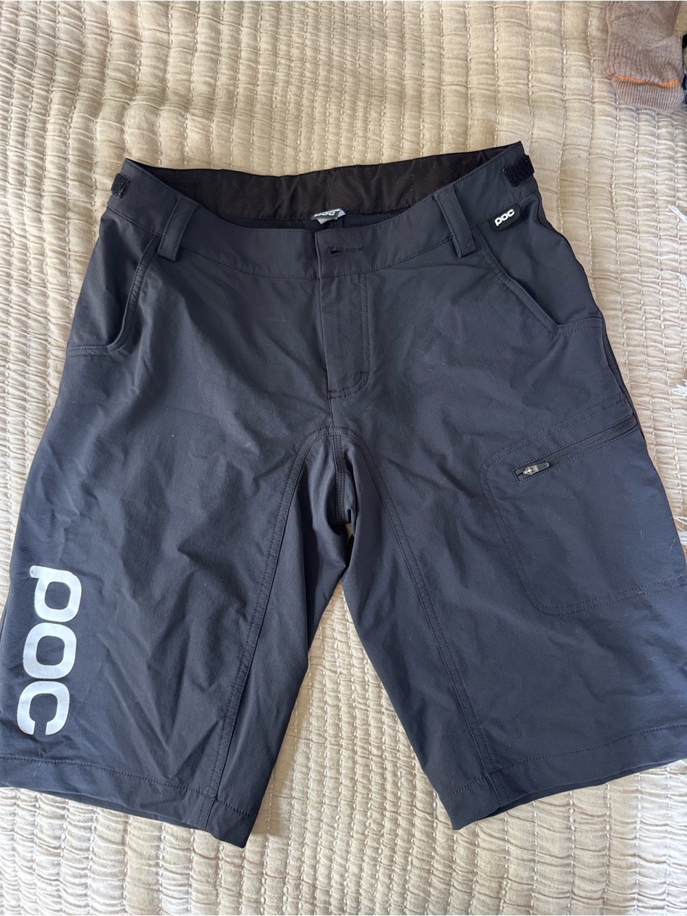 POC Women’s Black Athletic Shorts – Performance Mountain Biking Shorts
